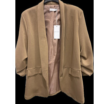 MARC ANGELO RUFFLED SLEEVE BLAZER 1058