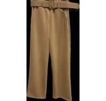 MARC ANGELO BELTED WIDE LEG TROUSER 3411