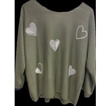 ZOLA HEART KNIT 3545