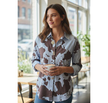 ZOLA COW PRINT SHIRT 103