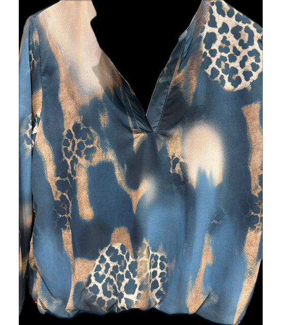 MARC ANGELO LEOPARD BAND TOP 341