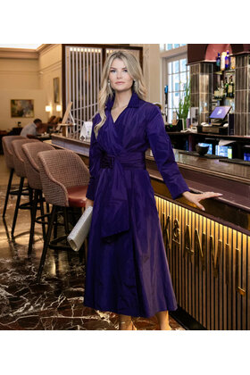 KATE & PIPPA PENELOPE MIDI TAFFETA DRESS 121