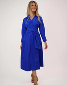 KATE & PIPPA PENELOPE MIDI TAFFETA DRESS 121