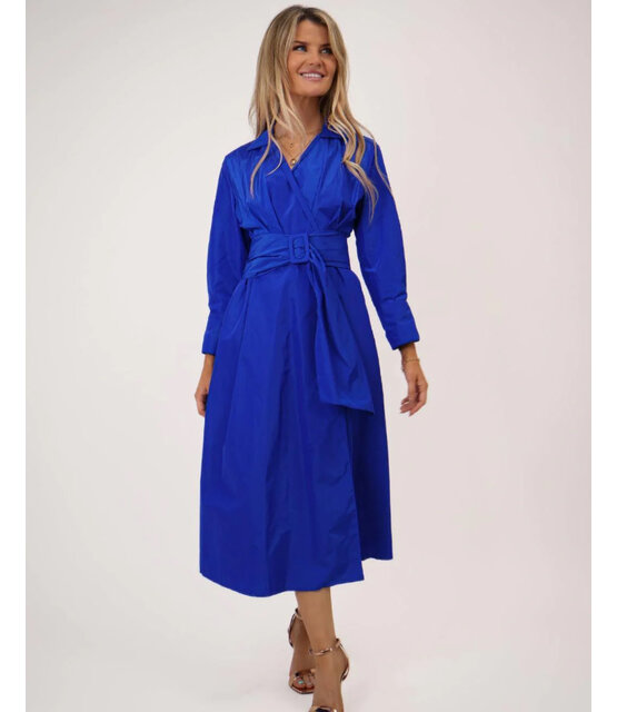 KATE & PIPPA PENELOPE MIDI TAFFETA DRESS 121