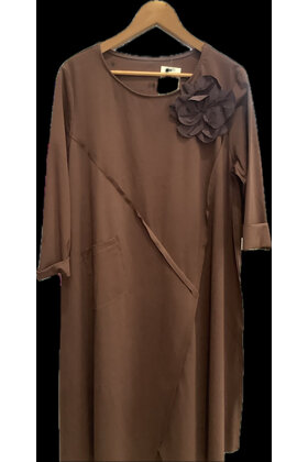 MITICA & CO ROSETTE LONG DRESS 2316