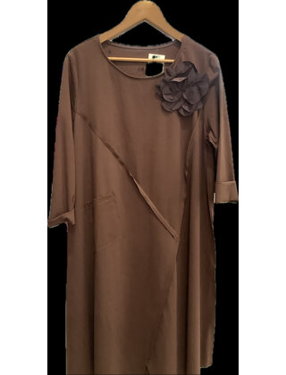 MITICA & CO ROSETTE LONG DRESS 2316