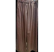 H &G PU WIDE LEG TROUSERS 8043