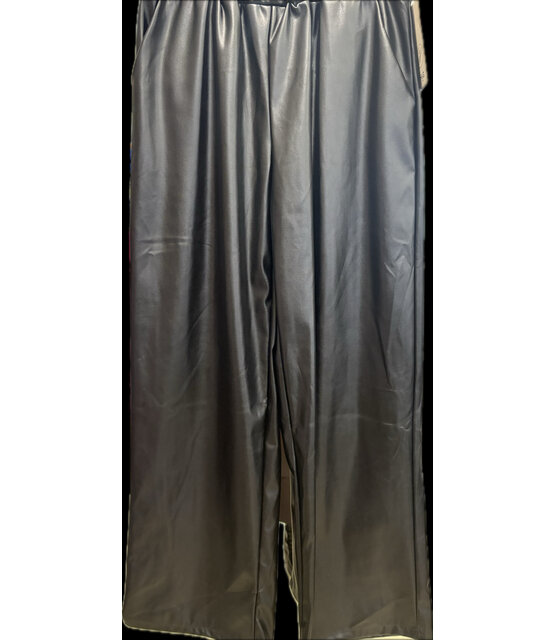 H &G PU WIDE LEG TROUSERS 8043