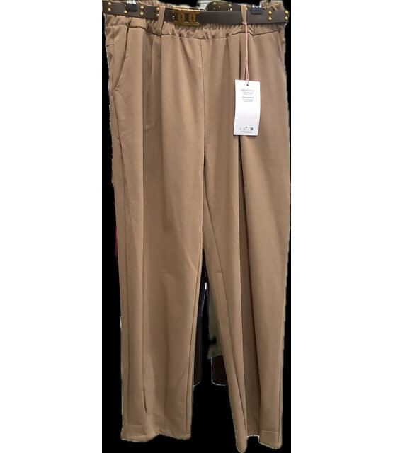 HELLO MYA BELTED TROUSER 5634