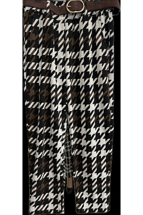 MADE. IN ITALY PRINT TROUSERS 3658