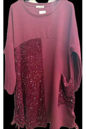 MADE IN ITALY SPARKLE DRESS 2660