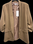 MARC ANGELO RUFFLED SLEEVE BLAZER 1058