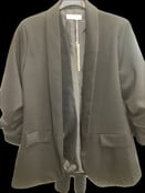 MARC ANGELO RUFFLED SLEEVE BLAZER 1058