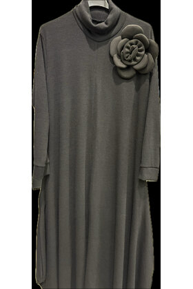 MITICA & CO ROSETTE KNIT DRESS 6969