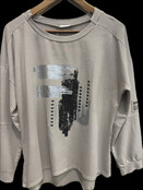 MADE IN ITALY LONG SLEEVE TOP 5869