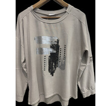MADE IN ITALY LONG SLEEVE TOP 5869