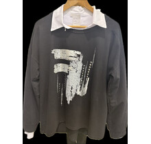 MADE IN ITALY LONG SLEEVE TOP 5869