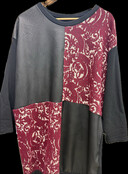 JAINSON PU/PAISLEY TUNIC 5968
