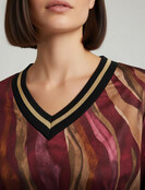 SAINT MAINE PRINT TOP 5036