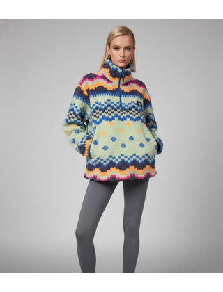 USCO ZIP FLEECE TOP 384