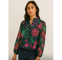 MARC ANGELO FLORAL BAND TOP 2289