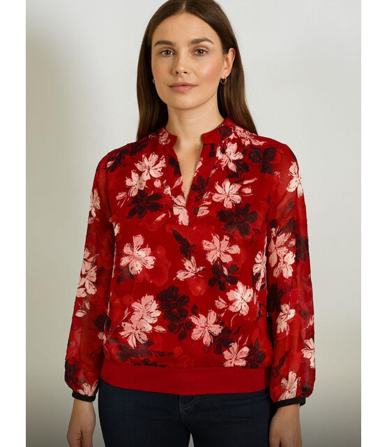 MARC ANGELO FLORAL BAND TOP 2289