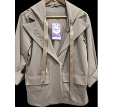 HELLO MYA COCO HOODED BLAZER 4981