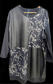 JAINSON PU/PAISLEY TUNIC 5968