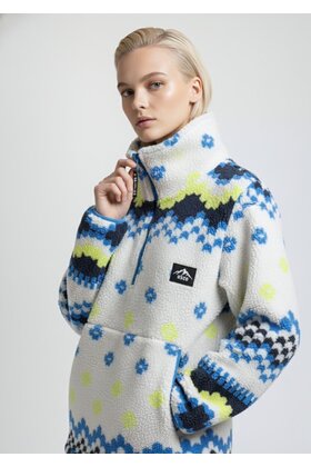 USCO ZIP FLEECE TOP 384