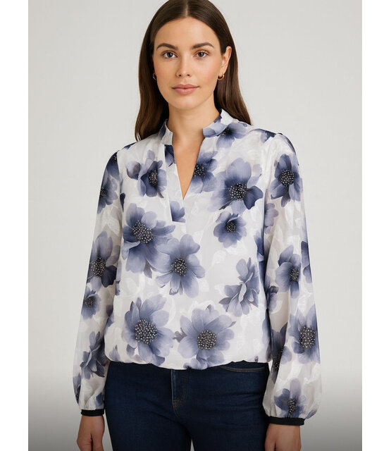 MARC ANGELO FLORAL BAND TOP 2289