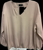 EMI V- NECK LONG  SLEEVE TOP 1678