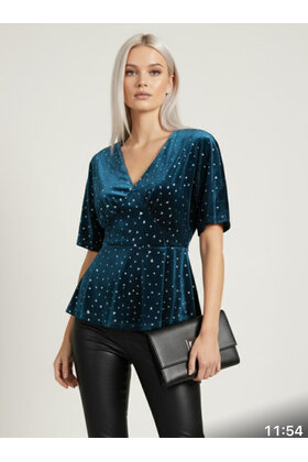 MARC ANGELO V-NECK TOP 2263