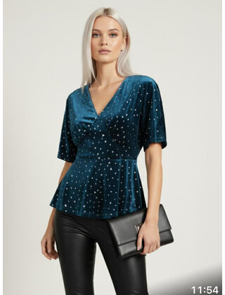 MARC ANGELO V-NECK TOP 2263