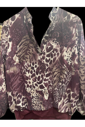 MARC ANGELO BAND PRINT TOP 388