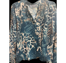 MARC ANGELO BAND PRINT TOP 388