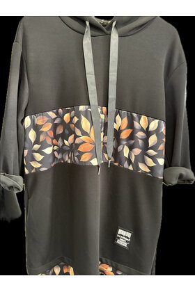 LISA MODA HOODED TUNIC 0637