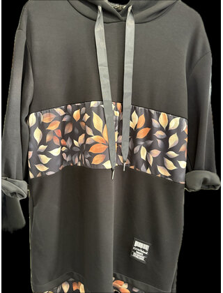 LISA MODA HOODED TUNIC 0637