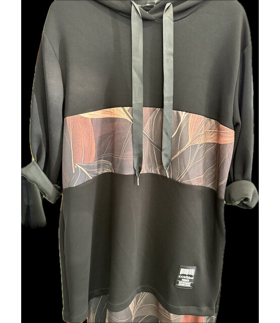 LISA MODA HOODED TUNIC 0637