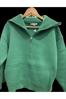 MARC ANGELO ZIP CARDIGAN 8174