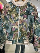 AQUA LIMONE PAISLEY SHORT JACKET 5769