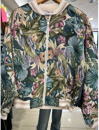 AQUA LIMONE PAISLEY SHORT JACKET 5769