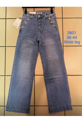 MISS FANNY WIDE LEG DENIM 3801