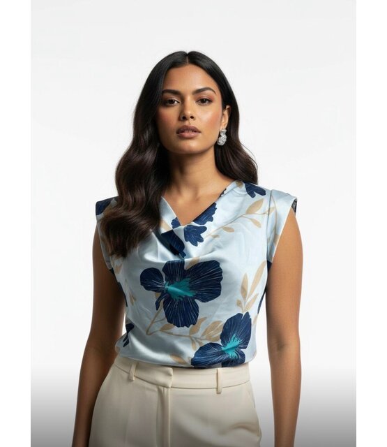 MARC ANGELO COWL NECK TOP 1133