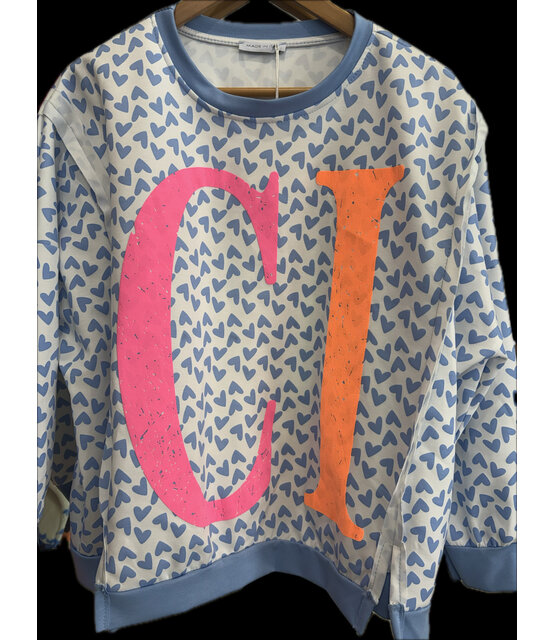 MADE IN ITALY HEART TOP 5768