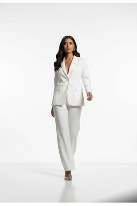 MARC ANGELO WIDE LEG TROUSER 8179