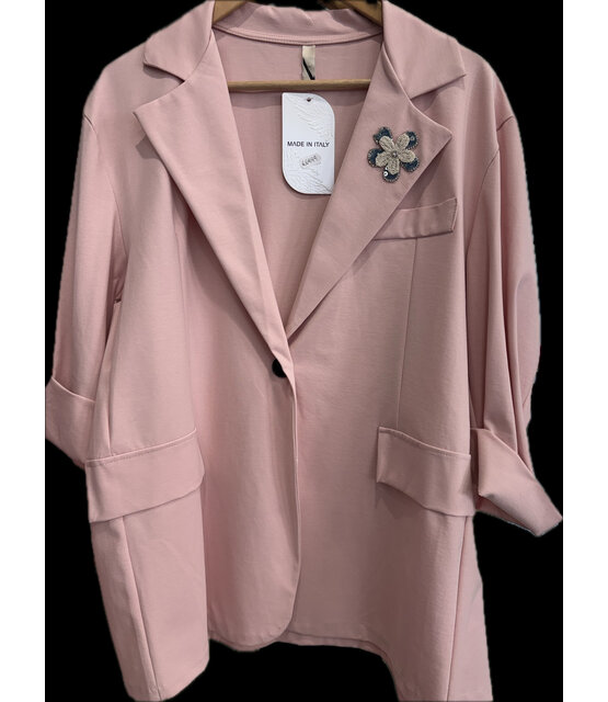 MADE IN ITALY FLORAL BLAZER 6949