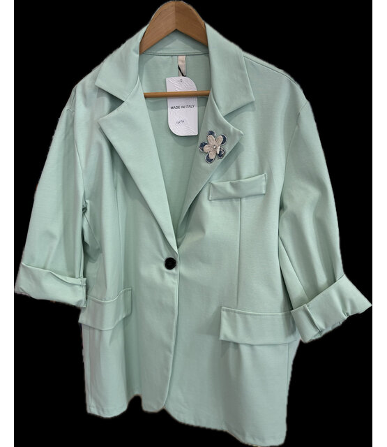 MADE IN ITALY FLORAL BLAZER 6949