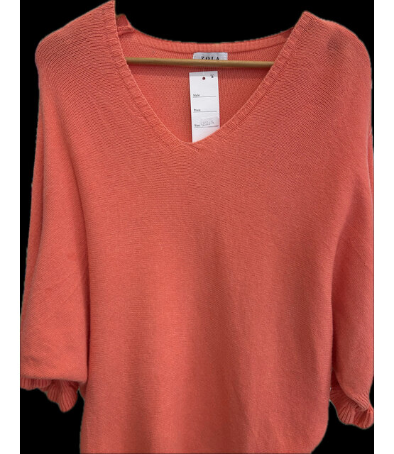 ZOLA V- NECK BATWING KNIT 2089