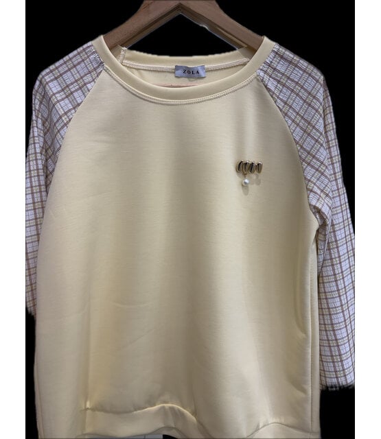 ZOLA CHECK SWEAT 3970