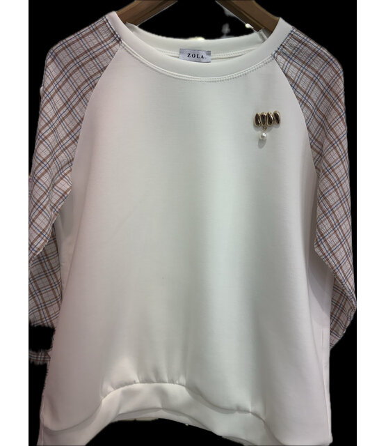 ZOLA CHECK SWEAT 3970
